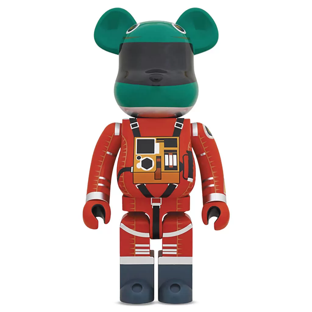 Space Suit Green Helmet & Orange Suit Ver. 1000% BE@RBRICK