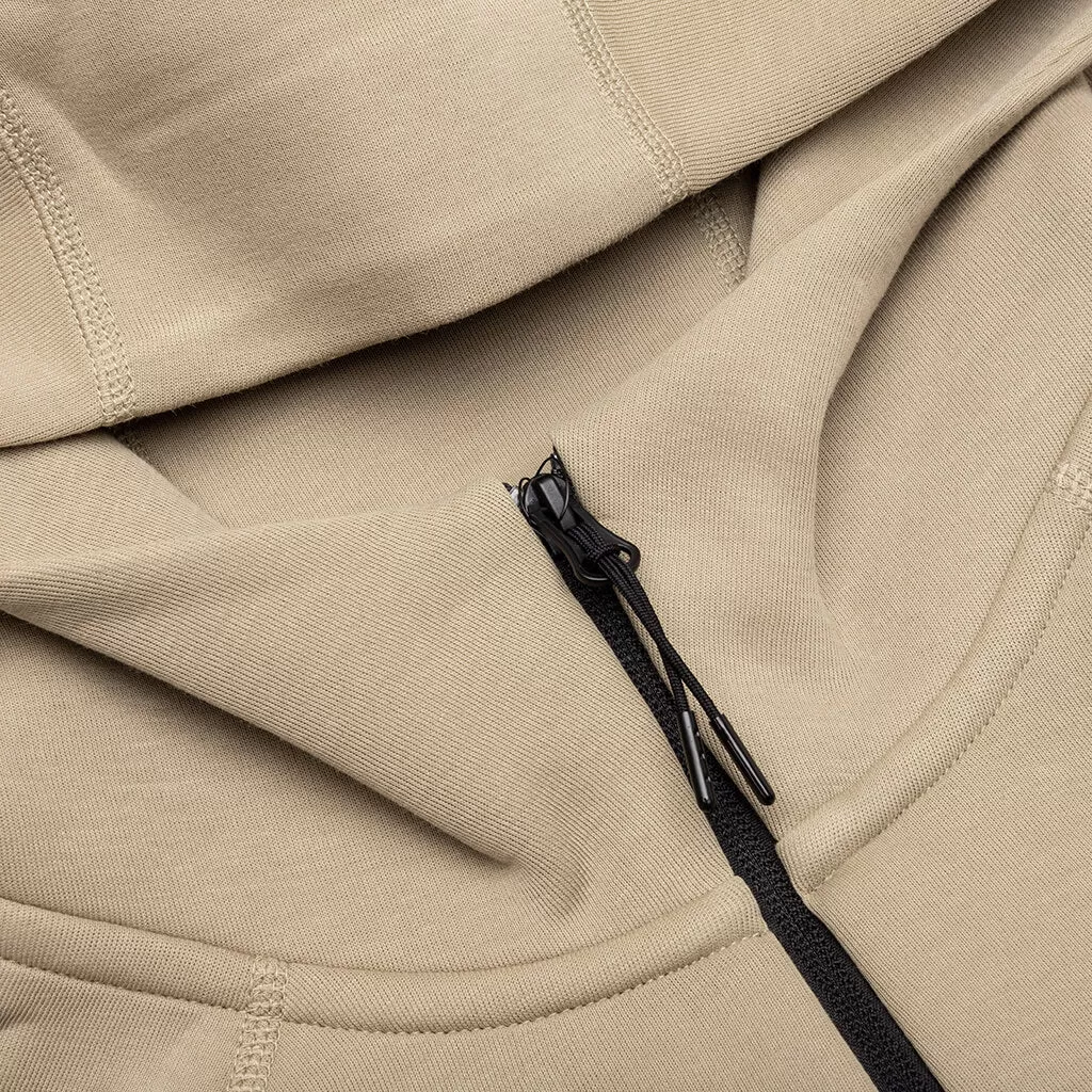 Sportswear Tech Fleece Windrunner Full Zip Hoodie - Khaki/Black