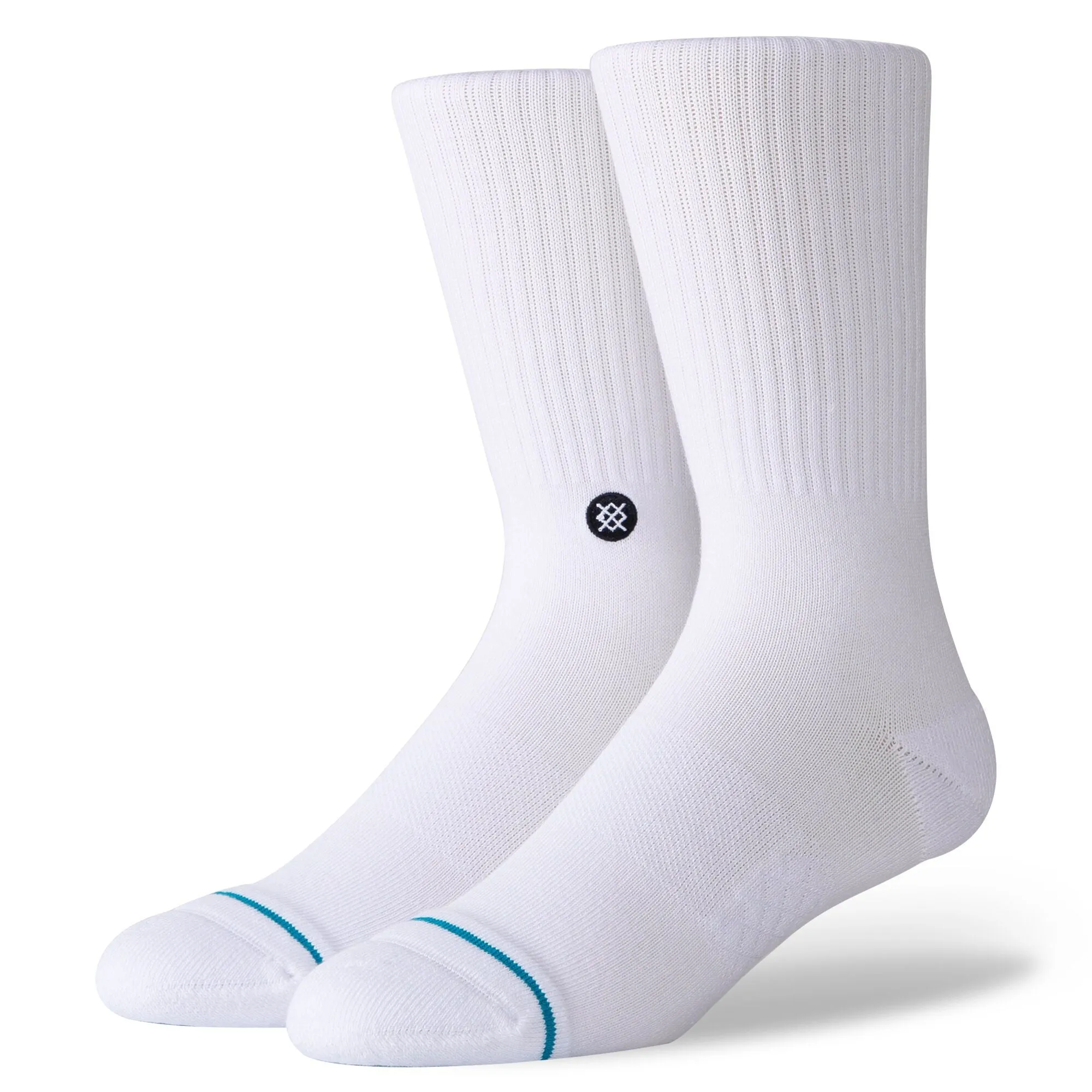 Stance Socks Icon White