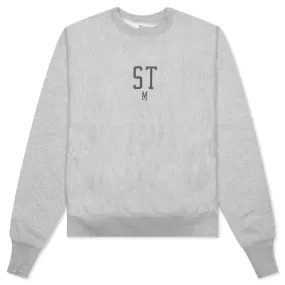 STM Crew Sweater - Grey