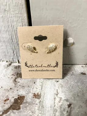 Studded Wing Earrings