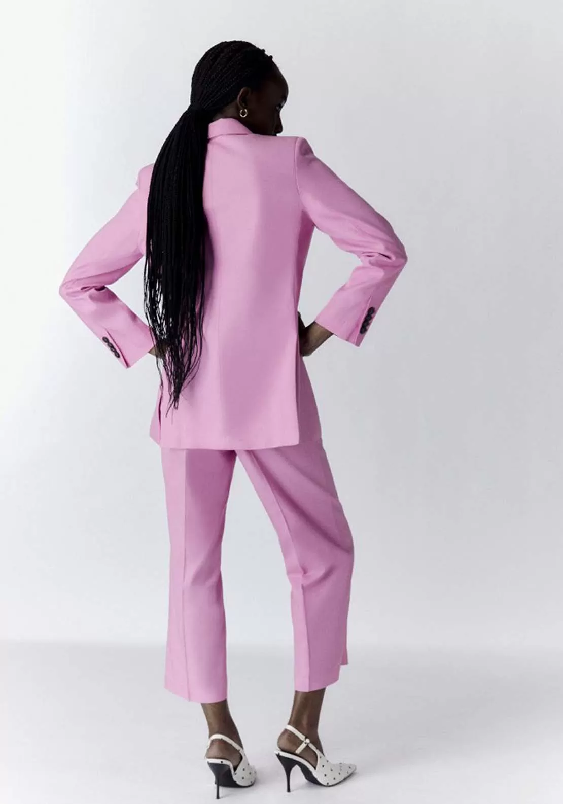 Suit Trousers - Pink