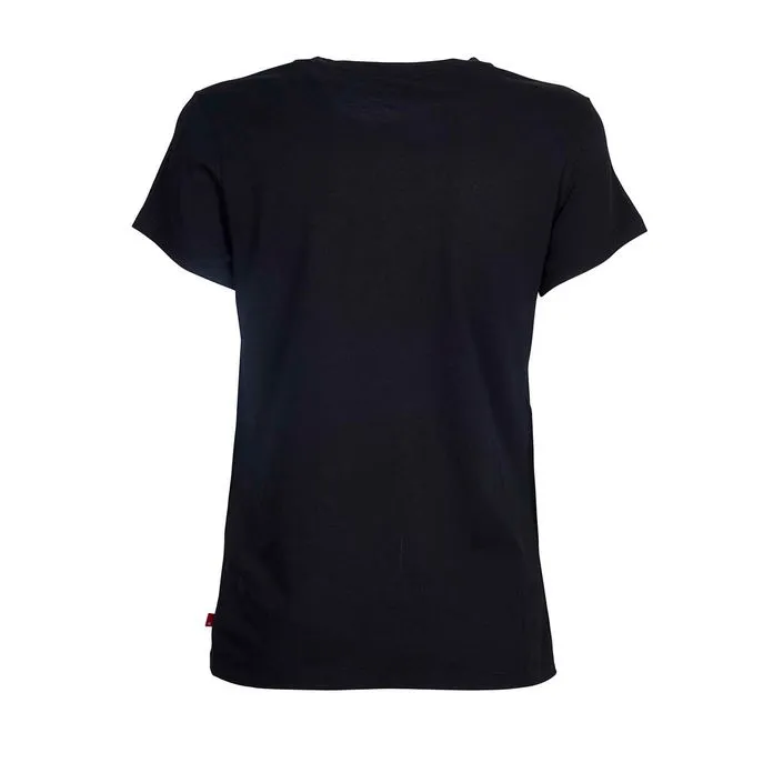 T-SHIRT THE PERFECT GRAPHIC TEE WITH LOGO Woman Black Red