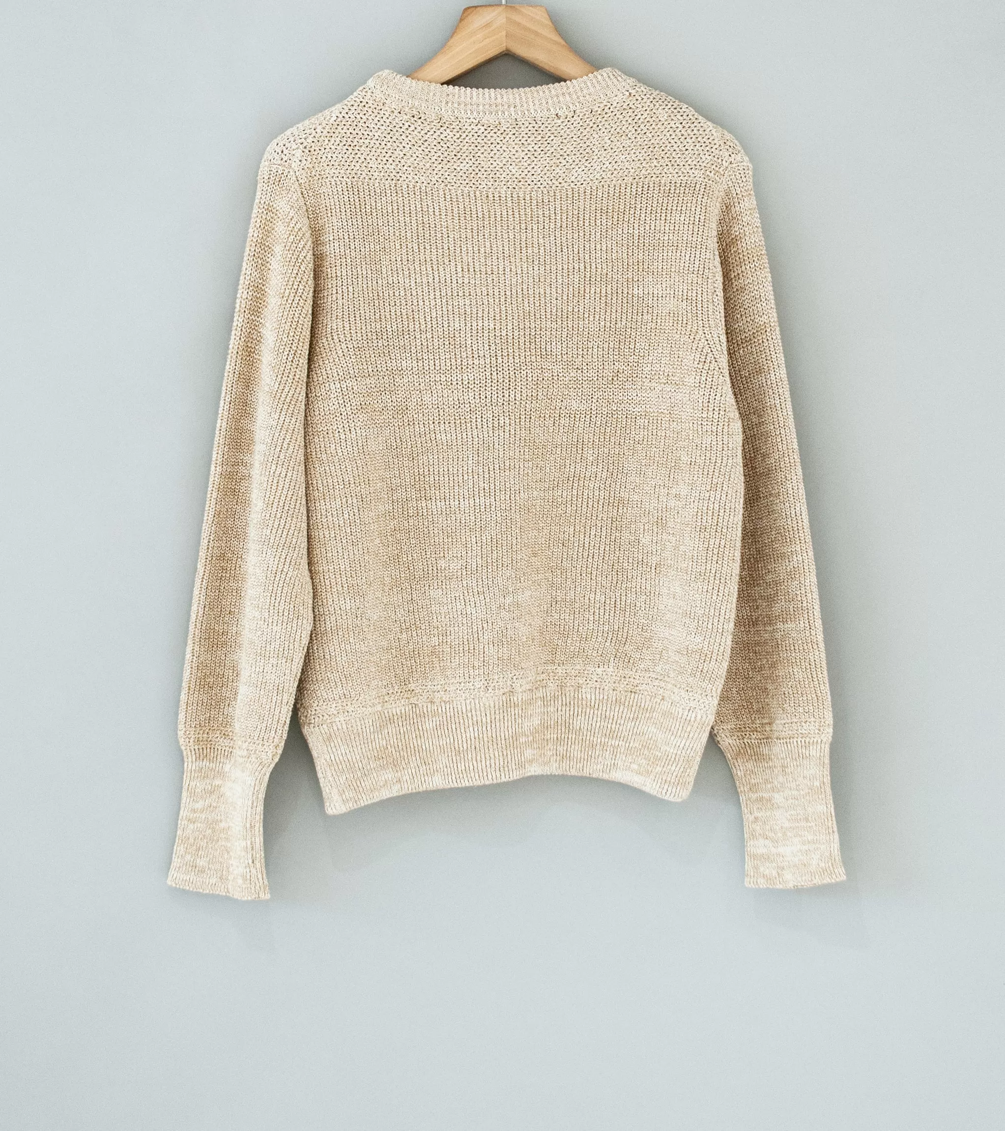 Taiga Takahashi 'Lot 515 A.R.C. Sweater' (Mix Beige)