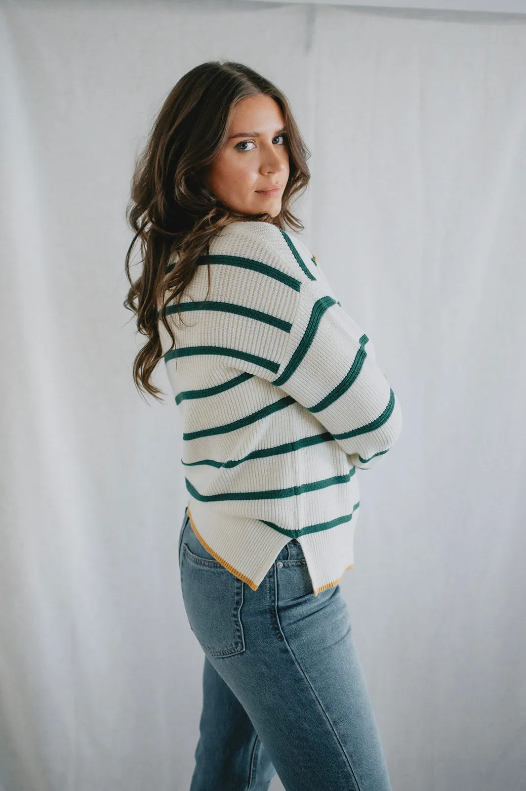 The Milo Striped Pullover Sweater