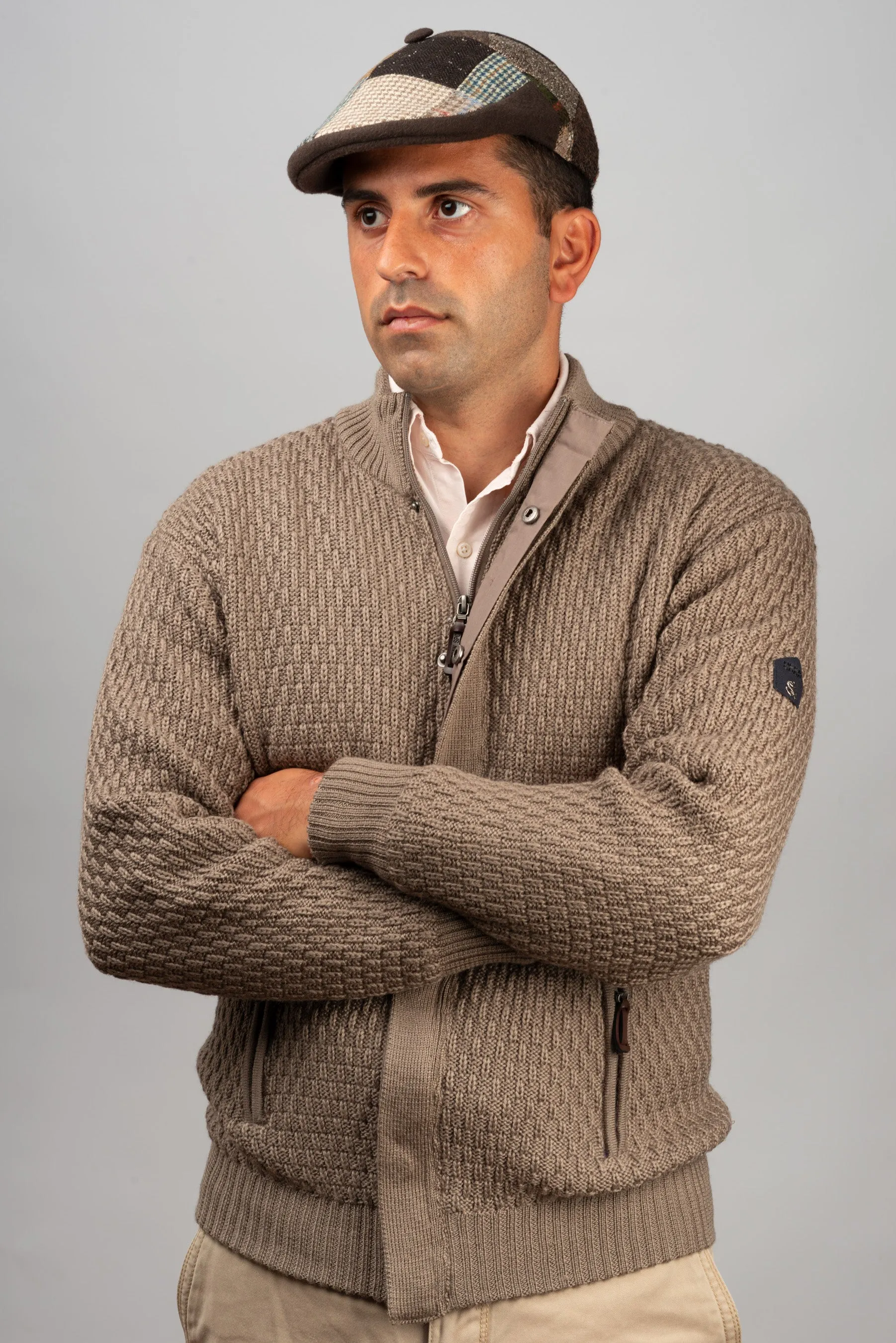 Tortora Beige Cardigan