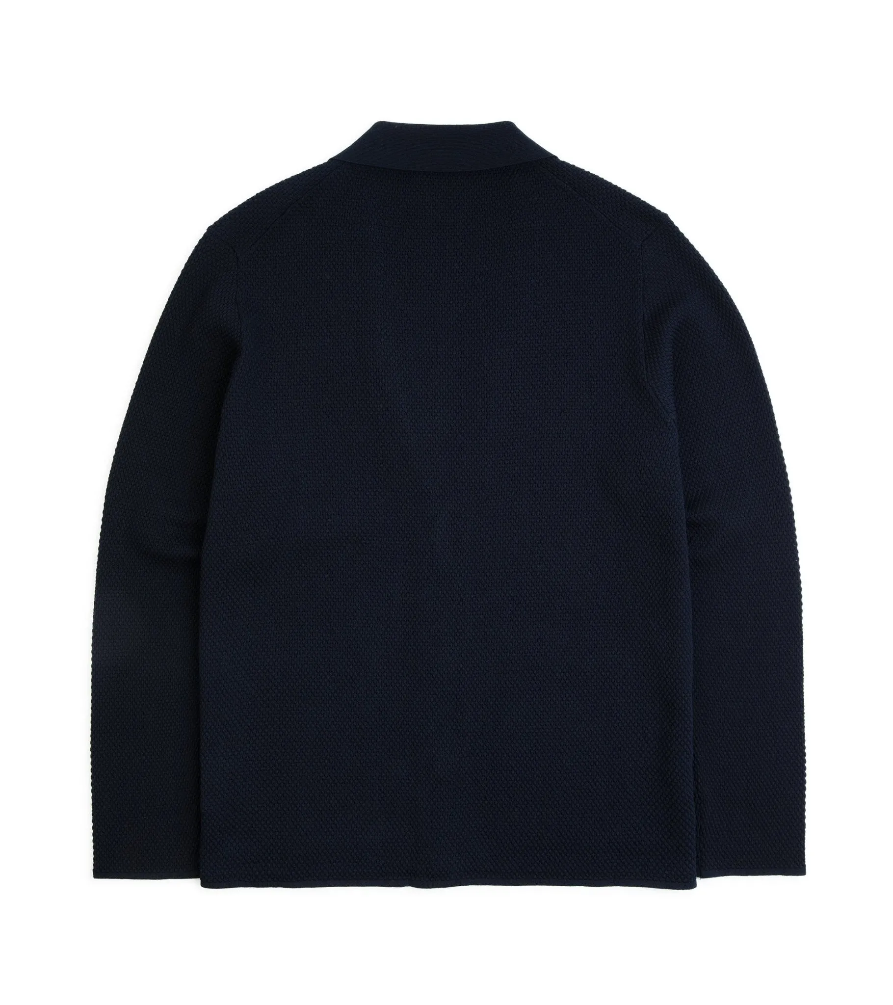 Trunk Waverton Organic Cotton Knit Blazer: Navy