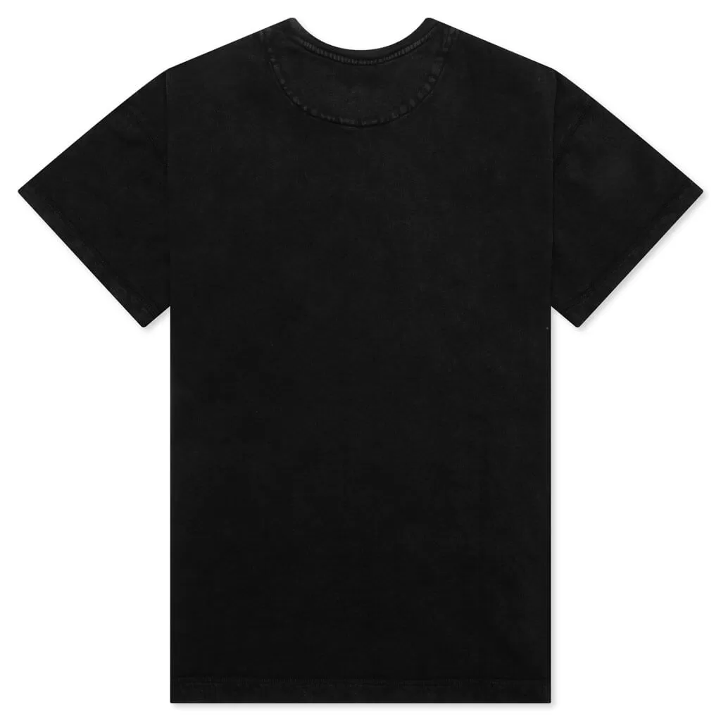 Washed Astro S/S Knit - Black