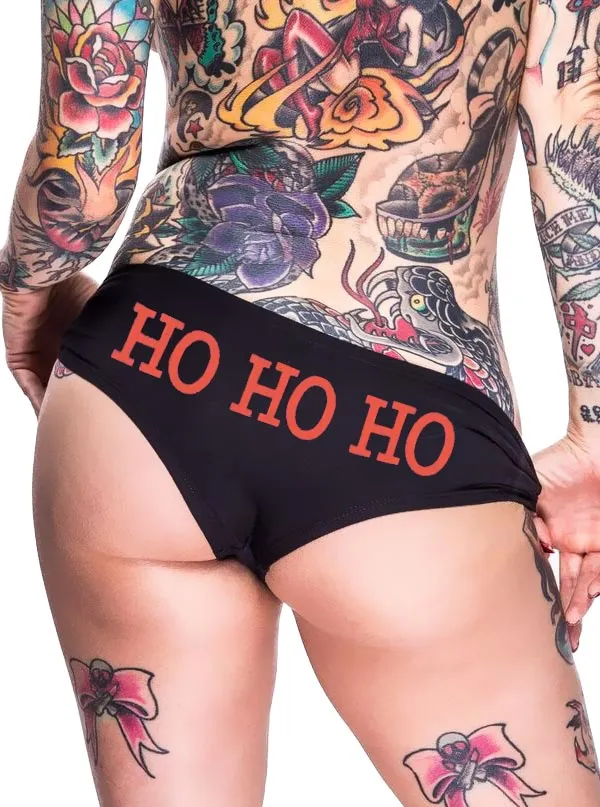 Women's Ho Ho Ho Booty Shorts