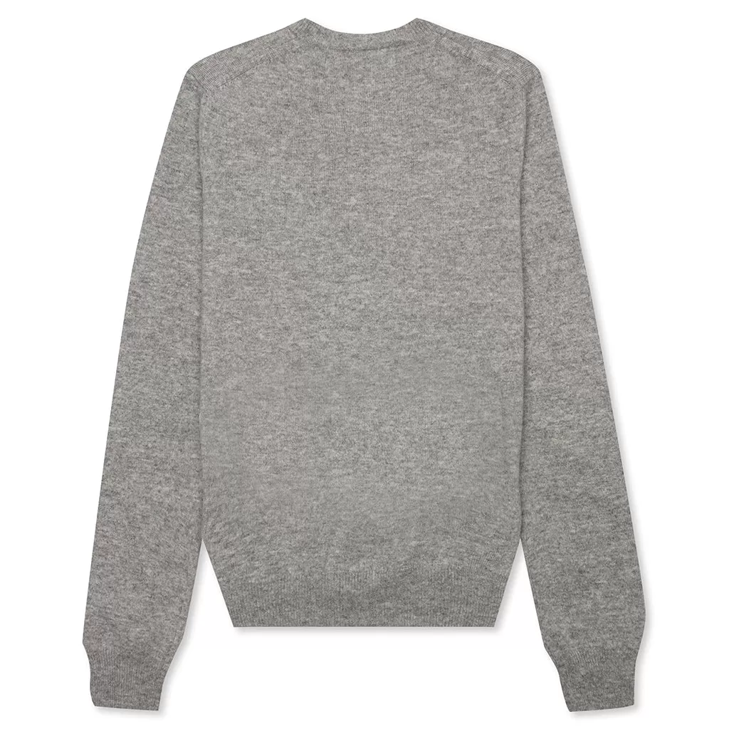 Women's Knit Sweater - Grey