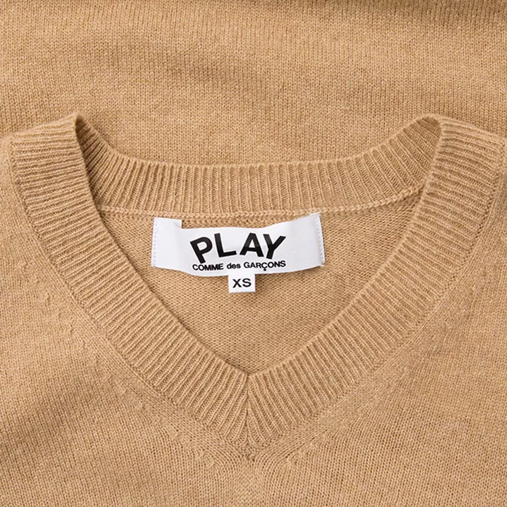 Women's Knit Sweater - Tan