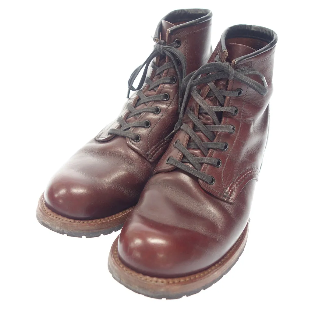 美品◆レッドウィング レザーシューズ ベックマンブーツ 9411 メンズ 赤茶 サイズ26.5cm REDWING【AFD2】